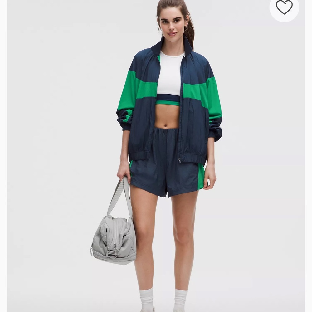 Lululemon Nylon Colourblock Collared Jacket SOTM